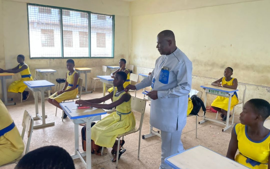 MCE MONITORS FIVE (5) B.E.C.E CENTERS IN KWAEBIBIREM MUNICIPALITY ON 12/06/25