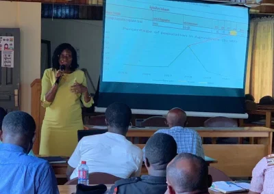 TRAINING OF KWAEBIBIREM STAFF ON DATA COLLECTION ON 31ST-1ST/04/23