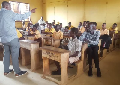 MA ZION,: MCE ENGAGING STUDENTS AND TEACHERS IN THE UPCOMING B.E.C.E EXAMS ON 12/07/23
