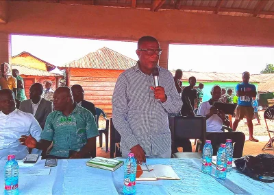 MCE ENGAGING THE PEOPLE OF ABAAM ON 23/10/23
