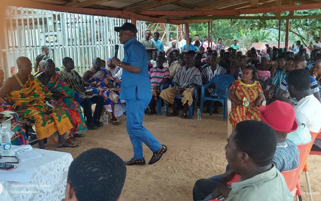 ENGAGEMENT BETWEEN MCE AND GOPDC AND THE PEOPLE OF ANWEAM, JAMESTOWN, ATOBIRESO, KWAE, 15/9/23