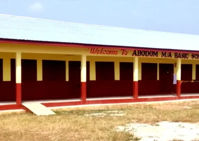 COMMISSIONING OF (3) THREE-UNIT CLASSROOM BLOCK WITH ANCILLARY FACILITIES AT ABODOM M/A ON FRIDAY 26/1/2024.