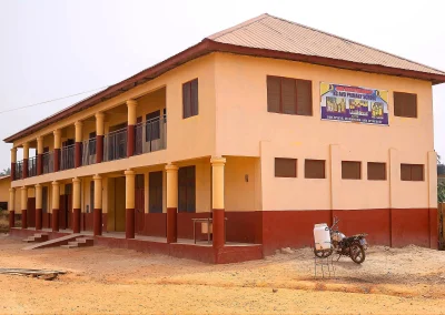 CONSTRUCTION OF 6 UNIT CLASSROOM BLOCK AT KUBEASE KADE ON 31/1/24