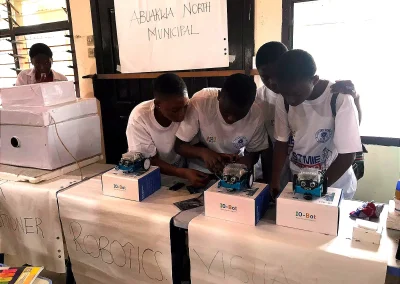 GHANA EDUCATION ON STEM PRACTICAL ACTIVITIES AT ABURI PRESBY ON 3-7/1/24
